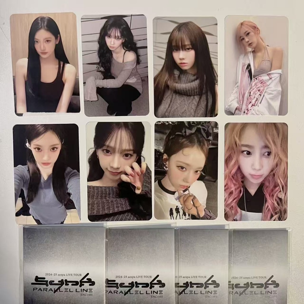 Æspa SYNK: PARALLEL LINE ở Seoul Encore Fortune Scratch Set Thẻ ảnh