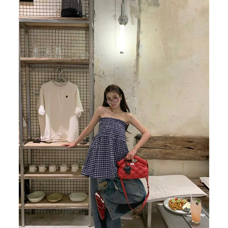 [KH22] [MĂC 2 KIỂU] Chân váy/Váy đầm cạp chun kẻ caro dáng xoè caro cá tính | Khao Boutique