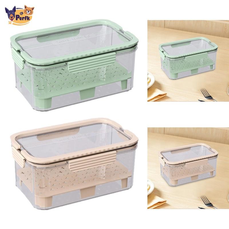 Hộp đựng thực phẩm cắm trại lạnh bằng đá Hộp đựng đồ ăn nhẹ Khay phục vụ trái cây đa năng cho tủ lạnh Dã ngoại ngoài trời