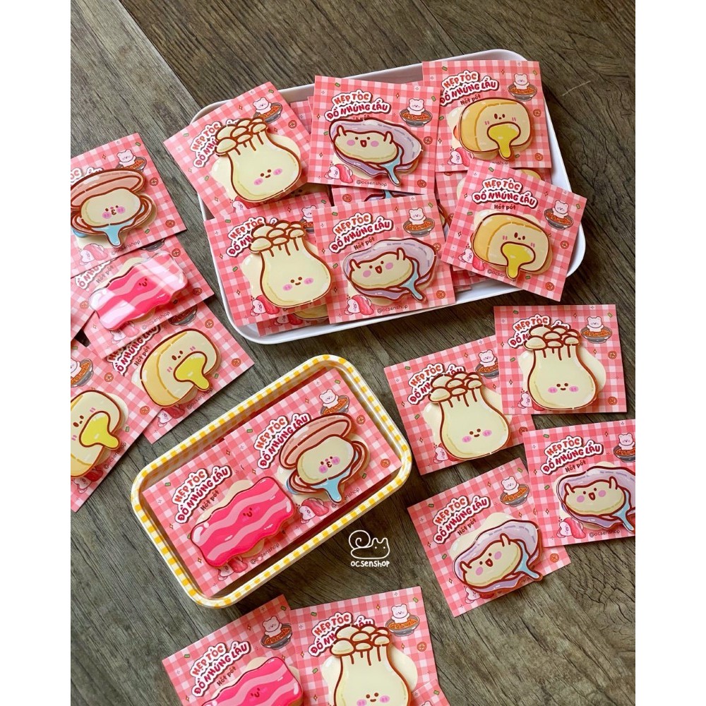 Kẹp tóc BST Hót Pót party (By Ocsenshop)