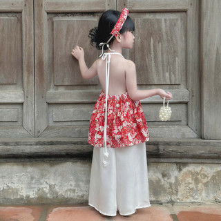 Set Yếm Trung Thu Cho Bé Gái Có Kèm Mấm 8-26kg (<125cm)