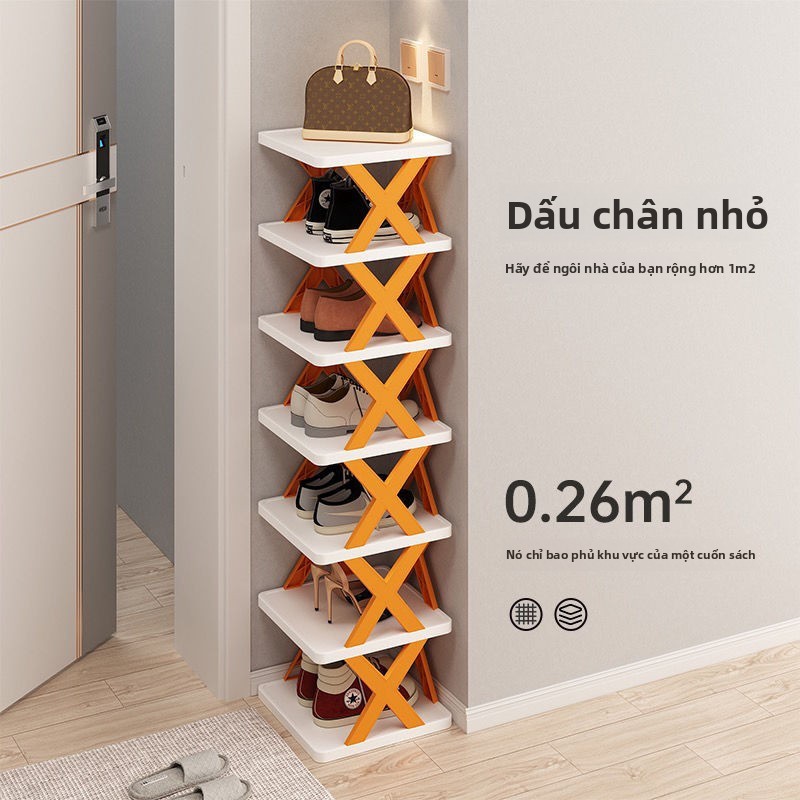 Kệ giày đa năng tháo rời tiết kiệm diện tích cho nhà ở, ký túc xá, phòng ngủ - Chất liệu bền, dễ lắp ráp