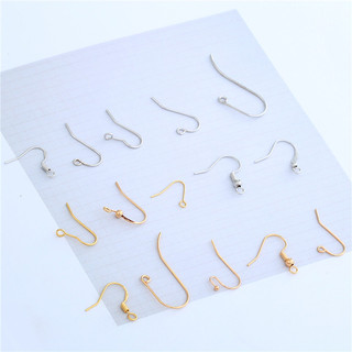 Mạ Đồng 18K Vàng Thật Móc Tai Móc Tai Không Phai Màu Tự Làm Handmade Chất Liệu Gói Trang Sức Bông Tai Kẹp Tai Phụ Kiện