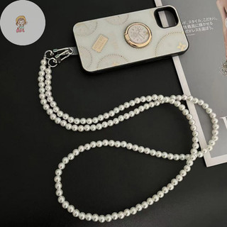 Twe Điện Thoại Di Động Dây Đeo Ngang Vòng Cổ Dây Ngọc Trai Chống Mất Sling VN
