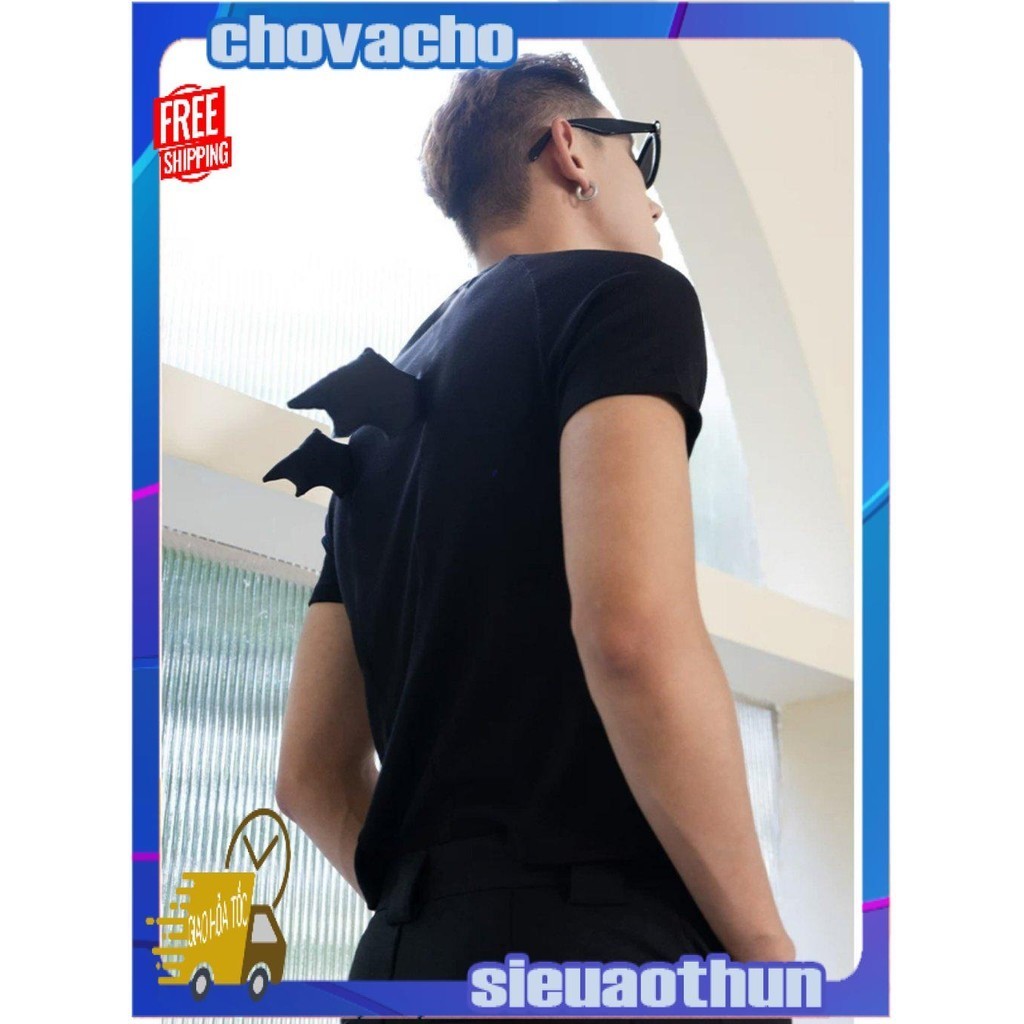 Áo thun Stee Cổ tròn form Body WING OF MY MOM ICVCVNI Unisex