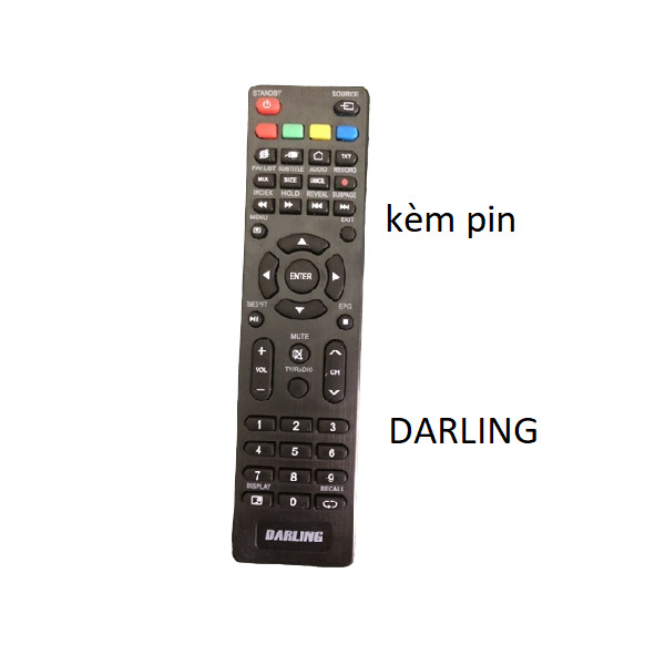 tay điều khiển remote từ xa darling nhỏ-kèm pin-tay đầu bấm darling nhỏ