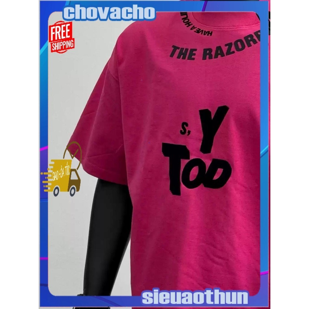 Áo thun Stee Cổ tròn TODAY II PINK Localbrand ICVCVNI Unisex