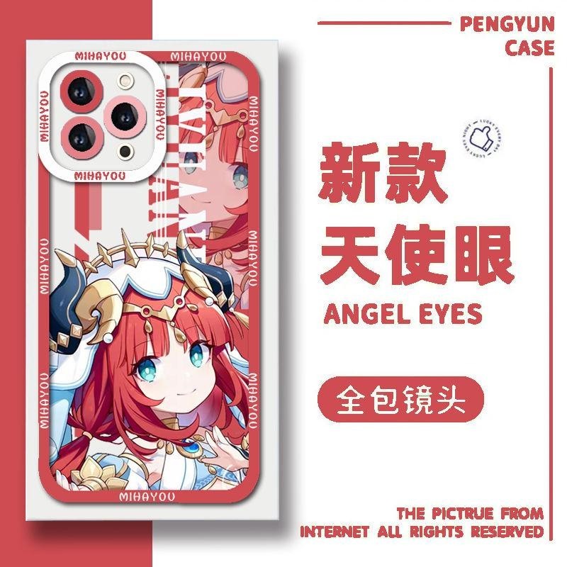 Ốp Điện Thoại Cho iPhone 11 Pro Max 7 8 Plus SE 2 3 X XS XR XSMAX Vỏ Điện Thoại Di Động Genshin Impact Game Anime Hoạt Hình Trong Suốt Dễ Thương Mềm Hợp Thời Trang TPU