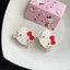 Kẹp tóc mới HelloKitty nhân vật hoạt hình dễ thương phụ kiện sinh viên màu đỏ