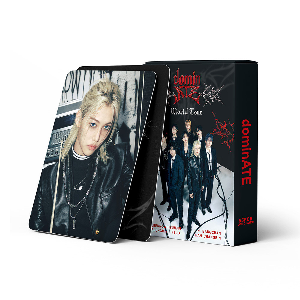 Linxx 55 Chiếc StrayKids ATE World Tour Album Lomo Card Kpop Photocards Bưu Thiếp Series