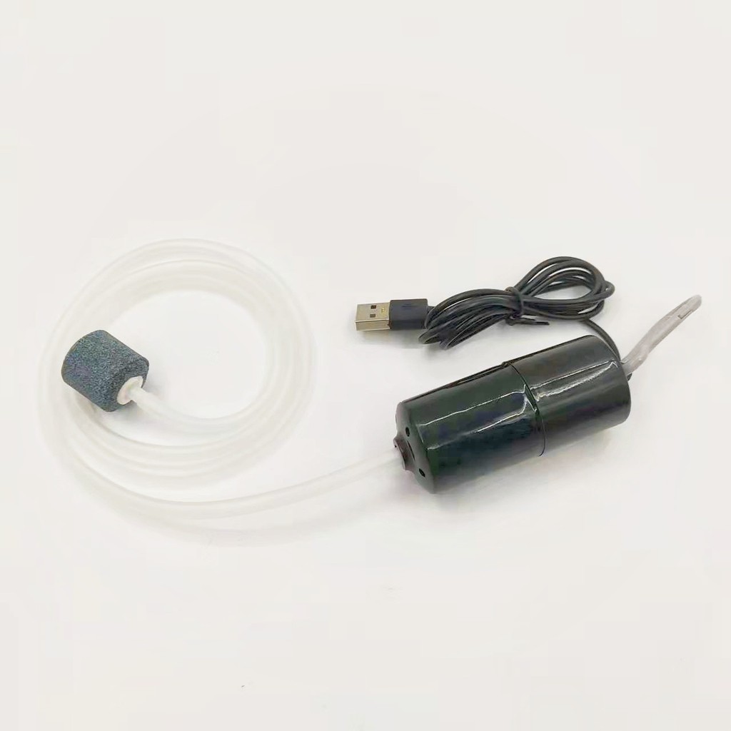 Máy Sủi Mini Kết Nối USB  Đi Câu Siêu Êm, Siêu Tiện Lợi