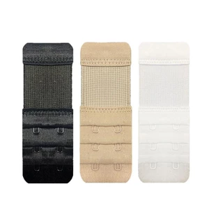 3 Chiếc Nữ Mềm Mại Thoải Mái Áo Ngực Co Giãn Mở Rộng Áo Ngực Dây Đeo Nối Dài 2 Móc 3 Hàng Áo Ngực Nữ Mở Rộng Áo Ngực Ban Nhạc