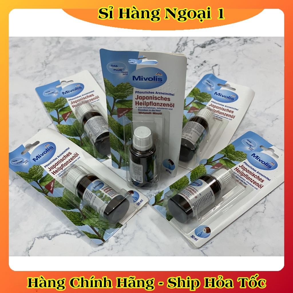 Tinh dầu bạc hà Mivolis Japanisches với nhiều công dụng chăm sóc và bảo vệ cơ thể