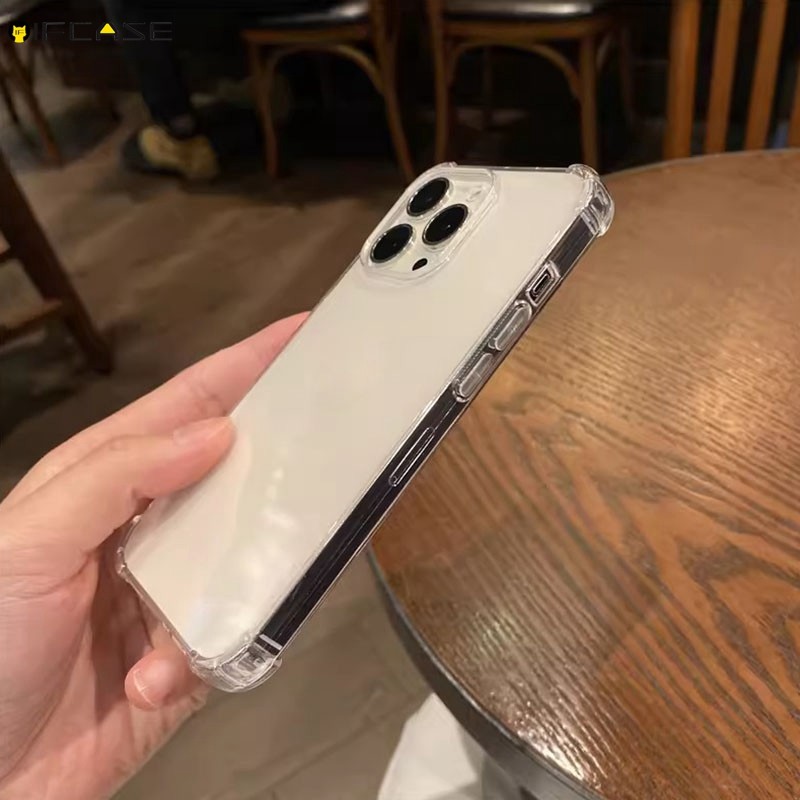 Dành Cho OnePlus 13 13T 13R 12 11 Ace 5 Pro Ultra Racing Ốp Điện Thoại Trong Suốt Trong Suốt Đơn Giản Túi Khí Bốn Góc Góc Chống Rơi Chống Sốc Chống Rơi Vỏ Mềm Vỏ Ốp Lưng