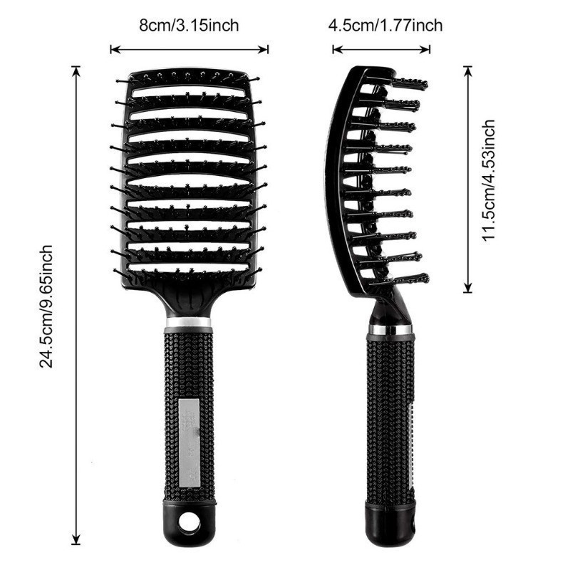 SEVICH Da Đầu Massage Lược Rib Massage Nam Nữ Tóc Ướt Xoăn Tạo Kiểu Tóc Lược Làm Mẫu