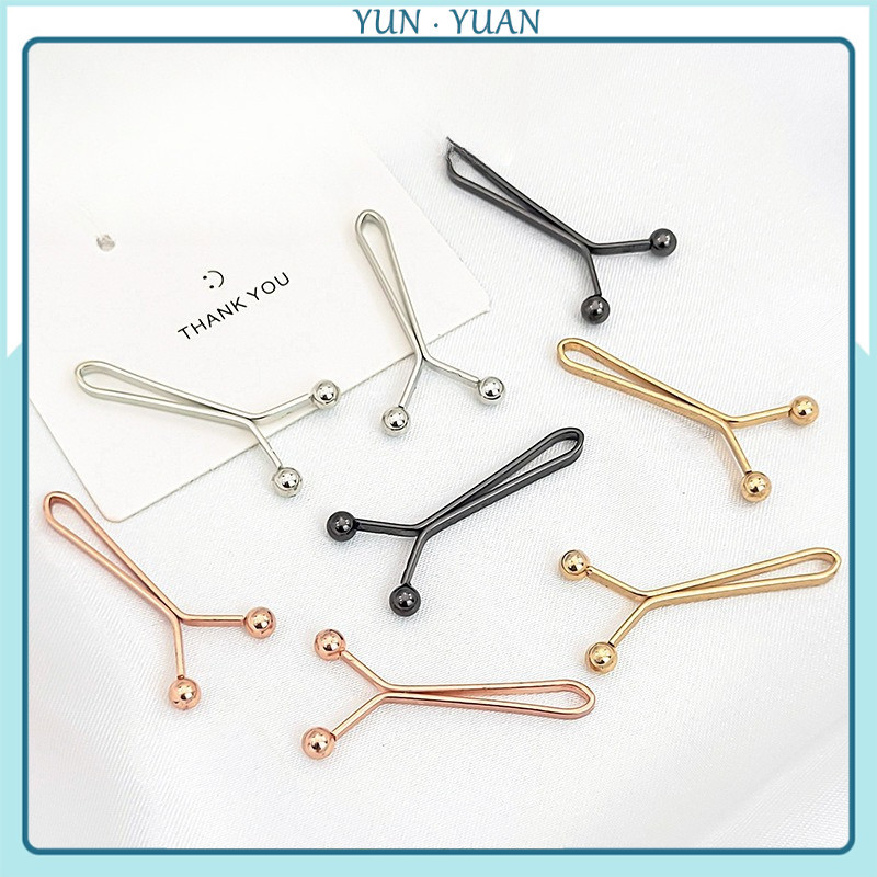[Yunyuan] Phụ Kiện Hồi Giáo Khăn Trùm Đầu Kẹp Ngắn Quần Áo Kẹp Móng Tay Có Thể Điều Chỉnh Cố Định Vô Hình Pin
