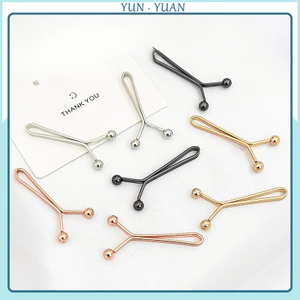 Phụ Kiện Hồi Giáo Khăn Trùm Đầu Kẹp Ngắn Quần Áo Kẹp Móng Tay Có Thể Điều Chỉnh Cố Định Vô Hình Pin