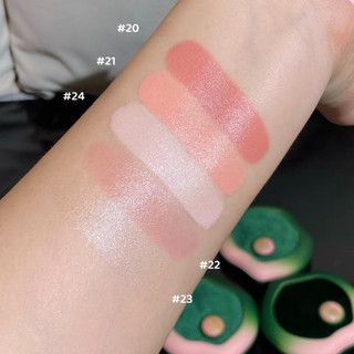 GILCULT Phấn má hồng dưỡng đa năng làm sáng da mặt hương thơm tự nhiên làm tan chảy da