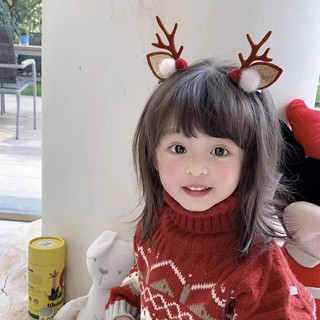 Giáng Sinh Nai Sừng Tấm Tai Kẹp Tóc Cô Gái Santa Kẹp Tóc Xmas Đảng Kẹp Tóc Cho Trẻ Em Cosplay Mũ