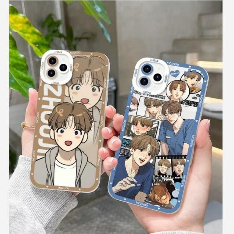 Anime Hàn Quốc Manwha Jinx Móc Khóa Joo Jaekyung Kim Dan Vỏ Cho IPhone 11 Pro Max 7 8 Plus SE 2 3 X XS XR XSMAX Cặp Đôi Mắt Thiên Thần Vỏ Điện Thoại TPU Mềm
