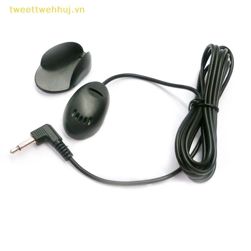 Nhíp micro ô tô Micro có dây 3,5 mm cho âm thanh nổi trên ô tô Mic rảnh tay cho nhãn dán loại Microfono
﻿ Vn Vn