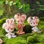Búp bê tái sinh EDIWANY, Quần áo họa tiết động vật Búp bê Mini 8 Inch, Đồ chơi trẻ em dễ thương Smile Baby Series Mô phỏng búp bê bé Quà tặng sinh nhật