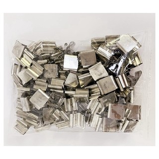 100 CÁI Dụng cụ giữ bấc kim loại, Giá đỡ bấc cho nến bấc gỗ