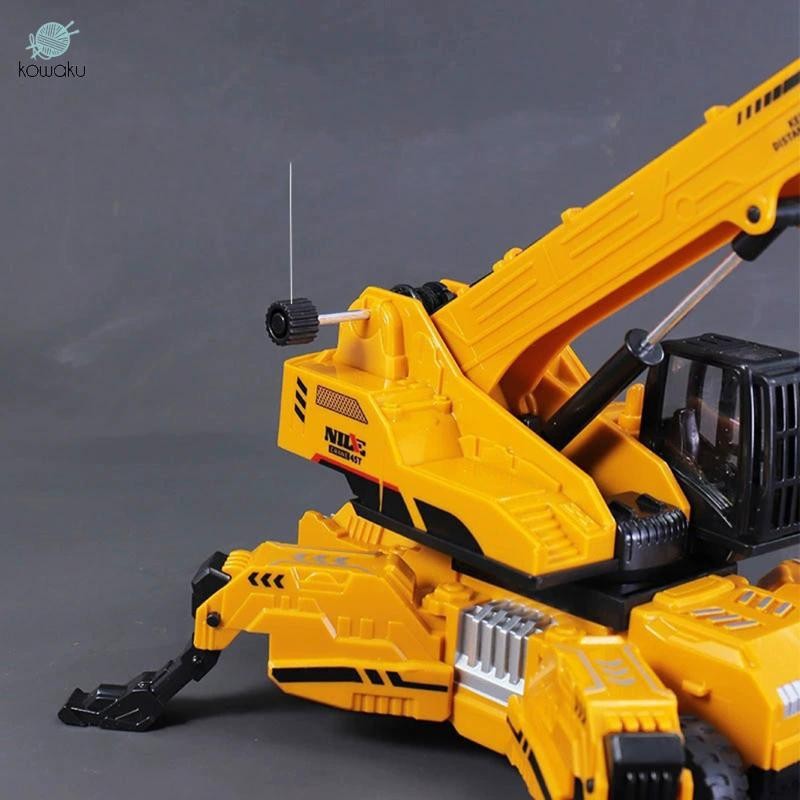 Xe xây dựng Đồ chơi cần cẩu Xe kỹ thuật Xe tải cho trẻ mới biết đi Trẻ em