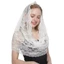 Ở Lại Vintage Ren Veil Cho Đám Cưới Cô Dâu Latin Mass Khăn Trùm Đầu Veil Cho Cô Dâu Nhà Thờ Công Giáo Mantilla Veil Headcovering