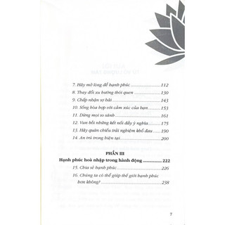 Sách - Hạnh Phúc Tại Tâm - Bí Quyết Sống Hạnh Phúc