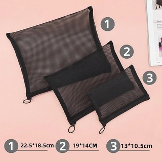 Túi Đựng Mỹ Phẩm Du Lịch Dạng Lưới Nhiều Size SUNND