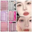 FAVORITEGOODS Lông mi giả thực tế không có keo, không cần keo dán ép vào cụm mi tự dính, kiểu dáng tự nhiên Cụm mi dán sẵn thủ công Cụm mi tự dính