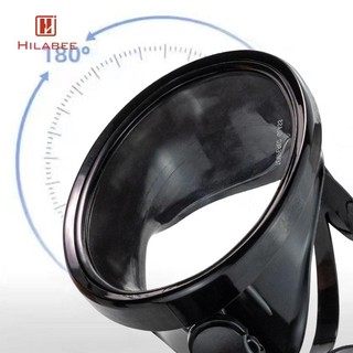 Hilabee Kính bơi chống sương mù lặn ống kính đơn chống sương mù cho