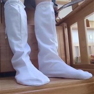 Trang Phục Phim Giày Bốt Cotton Nguyên Chất Tất Đường Phù Hợp Với Tất Monk Tie