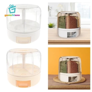 Hộp đựng thực phẩm, Hộp đựng thực phẩm, 6 ngăn, Xô đựng gạo, Cơm