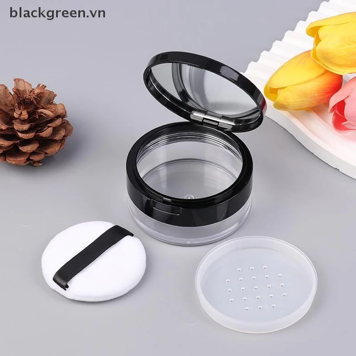 Hộp đựng mỹ phẩm BGREE Hộp đựng mỹ phẩm du lịch rỗng Lọ đựng mỹ phẩm có thể tháo rời có gương.