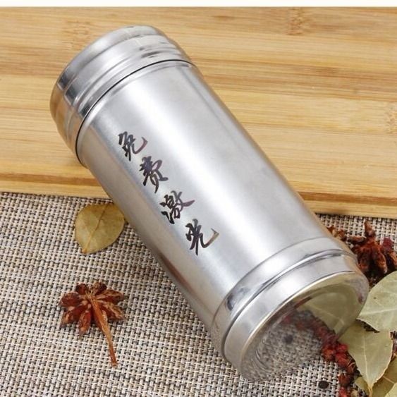 Hộp Gia Vị Muối Bình Lắc Thép Không Gỉ Thịt Nướng Gia Vị Lọ Tiêu Ớt Bột Gia Vị Rắc Chai Cumin Bếp Bình