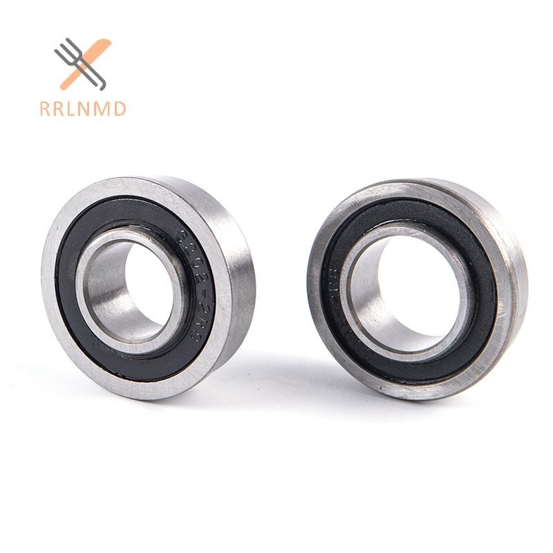 Rrlnmd F6202-2RS Mặt bích ABEC-1 Rãnh sâu Xe đẩy Sân vườn Bóng Con dấu Wheelb Mang MỚI