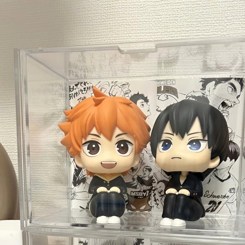 Anime Haikyuu Nhân Vật Hành Động Hinata Shoyo Tobio Kageyama PVC Đồ Chơi Hình Oikawa Tooru Kozume Kenma Bộ Sưu Tập Tượng Mô Hình Trang Trí Búp Bê