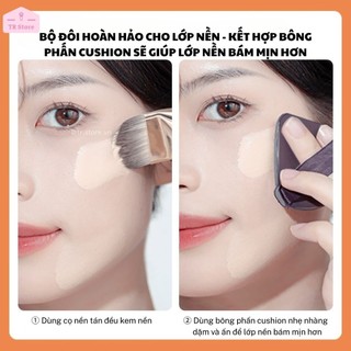 Cọ Nền GECOMO Lưỡi Dẹt Siêu Mỏng - 3mm, Tán Nền Nhanh Chóng
