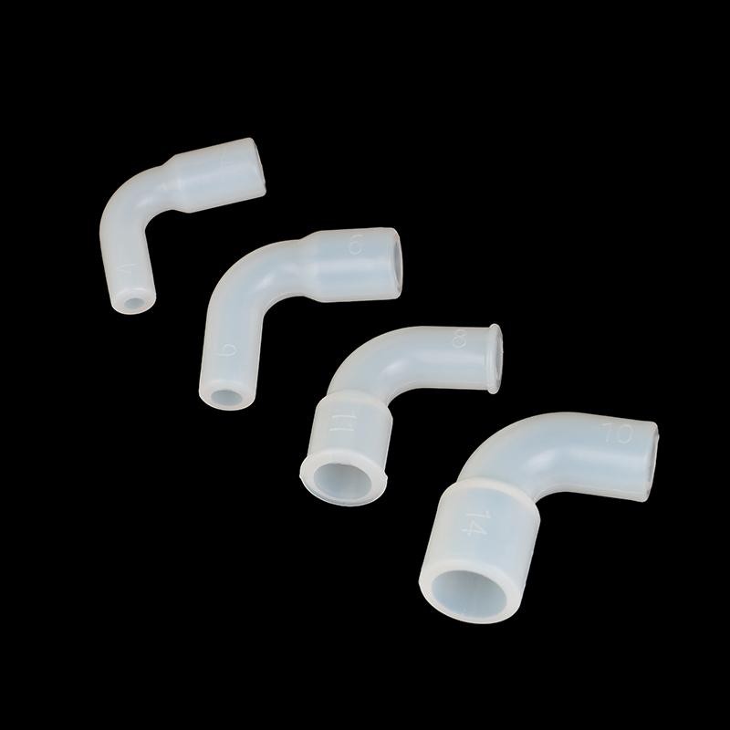NS 1 Khuỷu Tay Silicon Mềm Ống Cứng Kết Nối Đường Kính Biến Đổi Co Giãn Góc Phải Cao Su Khớp Nối Bể Cá Tưới Vườn NS