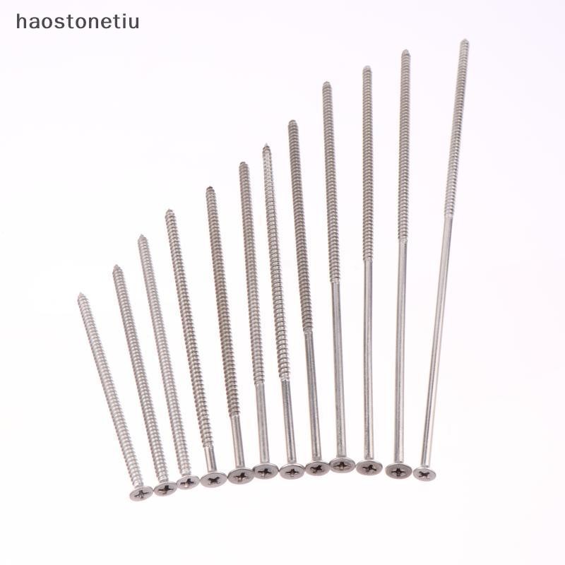 NS 5 / 10 Cái M4 Mở Rộng Khai Thác Phẳng Vít Gỗ Dài Thép Không Gỉ Chữ Thập Chống Nắng Vít Tự Khai Thác NS