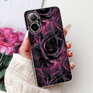 Dành Cho Realme C67 4G Vỏ RMX3890 Vỏ Bướm Silicon Mềm Trong Suốt TPU Chống Sốc Ốp Lưng Cho RealmeC67 C 67 4G
