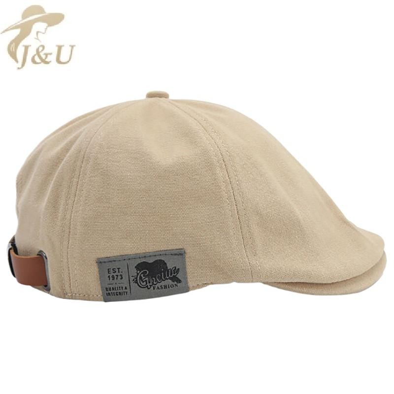 Mũ Beret và Beanie Vintage từ vải lanh, phong cách hip-hop thời trang dành cho cả nam và nữ