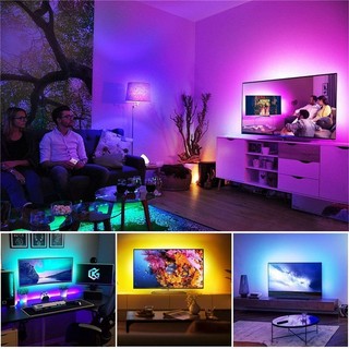 Đèn LED Dải 5V USB SMD 2835 LED Nền TV Chiếu Sáng Dải LED DIY LED Linh Hoạt Ruy Băng Đèn Cho Tivi Đèn Nền Phòng Ngủ Tủ Trang Trí Nhà Cửa Đèn