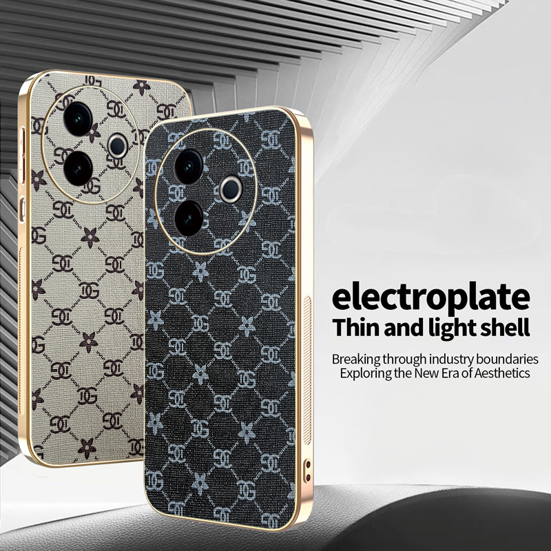 Ốp YJD Cho Vivo Y39 Ốp Điện Thoại Chống Rơi Cạnh Mạ Điện