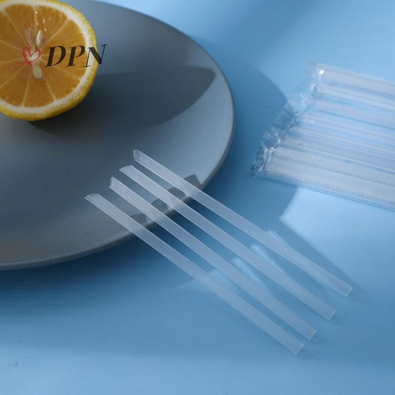 [DPN-t] 500 Chiếc Ống Hút Nhựa Trong Suốt Dùng Một Lần Chắc Chắn Linh Hoạt Mũi Nhọn Mỏng Ống Hút Cho Sữa Sữa Chua Tiệc Nhà Bếp Đồ Uống Phụ Kiện Mới