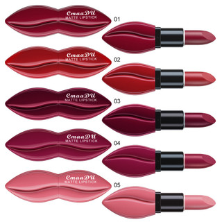 ✨CmaaDu 10 Màu Matte Lipstick Face Velvet Không Dễ Tháo Trang Điểm Giữ Màu Son Môi Dưỡng Ẩm Loại 25.7.21