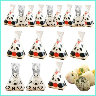 Túi Bọc Bóng Cơm Túi Sushi Tam Giác 50 Tờ Miếng Dán Hoạt Hình An Toàn Cho Lò Vi Sóng Bọc Bóng Cơm Cho antirtvn