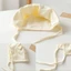 Mũ bảo vệ tai cho bé AMLU, Mũ Cotton thoáng khí cho trẻ sơ sinh, Mũ quây tai gấu thời trang cho trẻ sơ sinh Mùa xuân thu